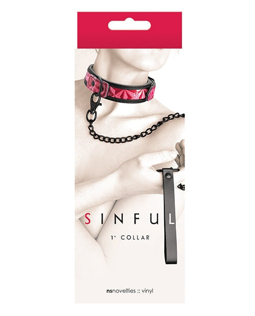 "Sinful 1"" Collar" Sinful