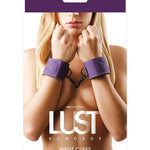 Lust Bondage Wrist Cuffs - Purple Lust