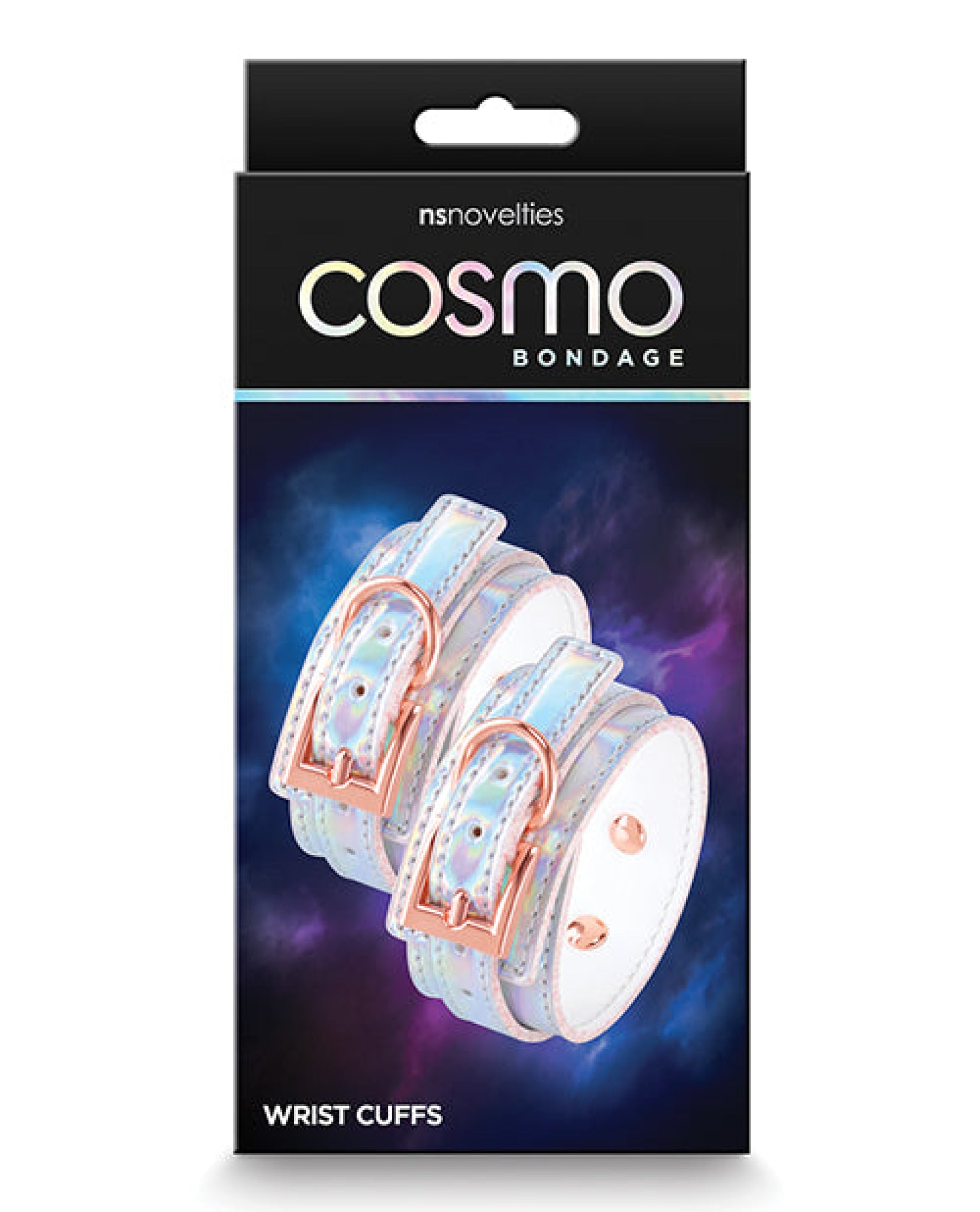 Cosmo Bondage Wrist Cuffs - Rainbow Cosmo