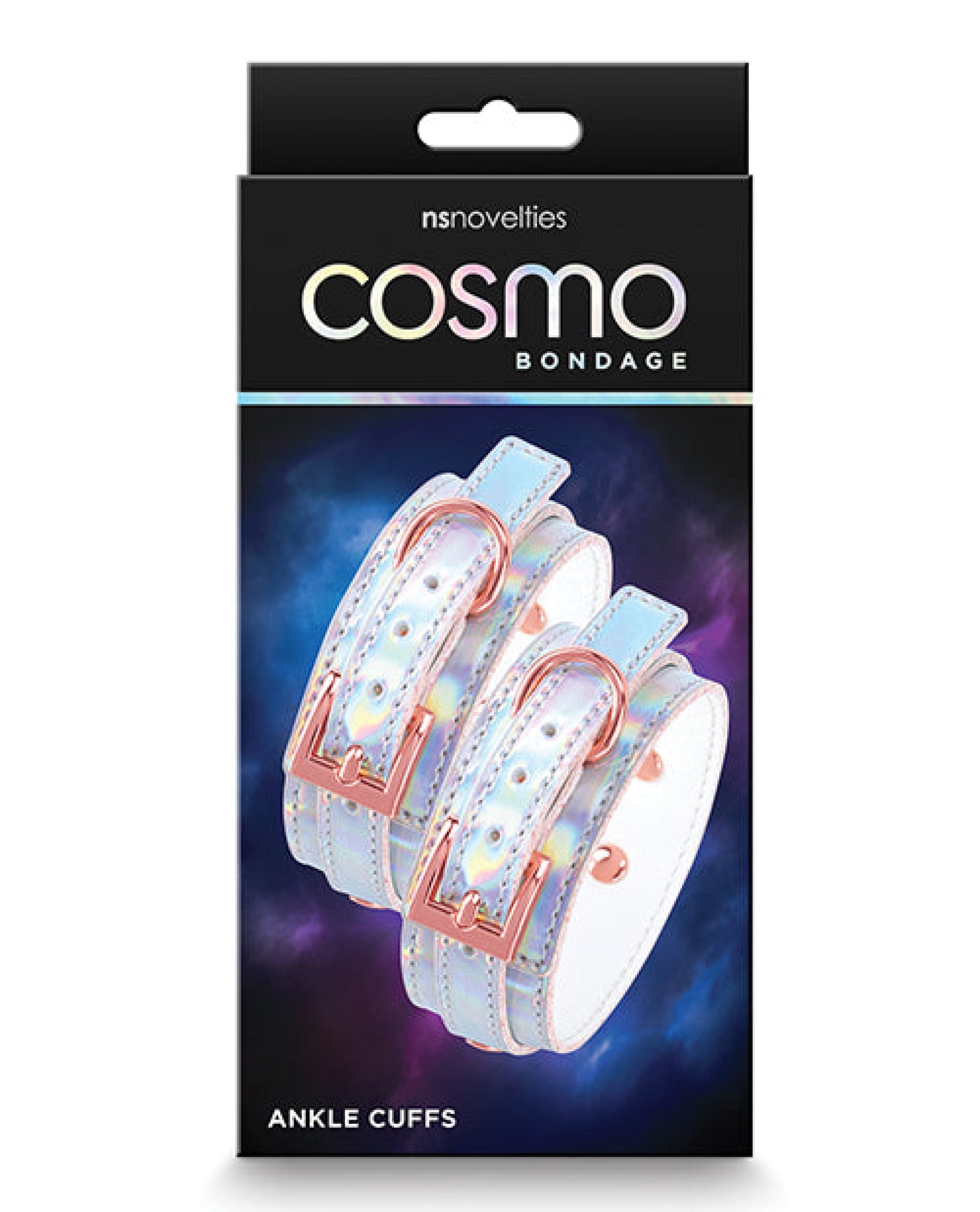 Cosmo Bondage Ankle Cuffs - Rainbow Cosmo