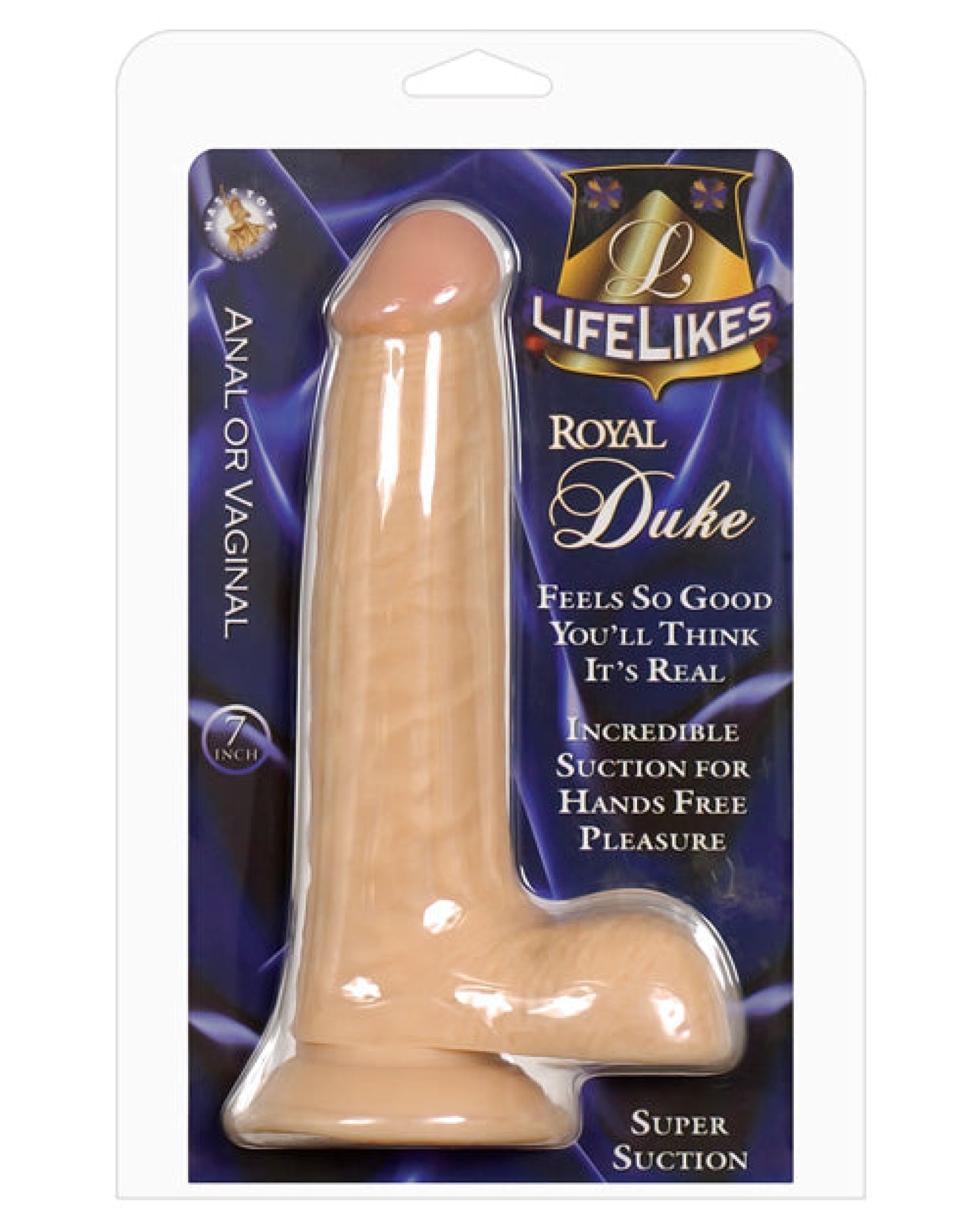 Lifelikes Royal Baron Dong W/suction Cup Nasstoys