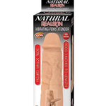 Natural Realskin Vibrating Penis Xtender - Nasstoys
