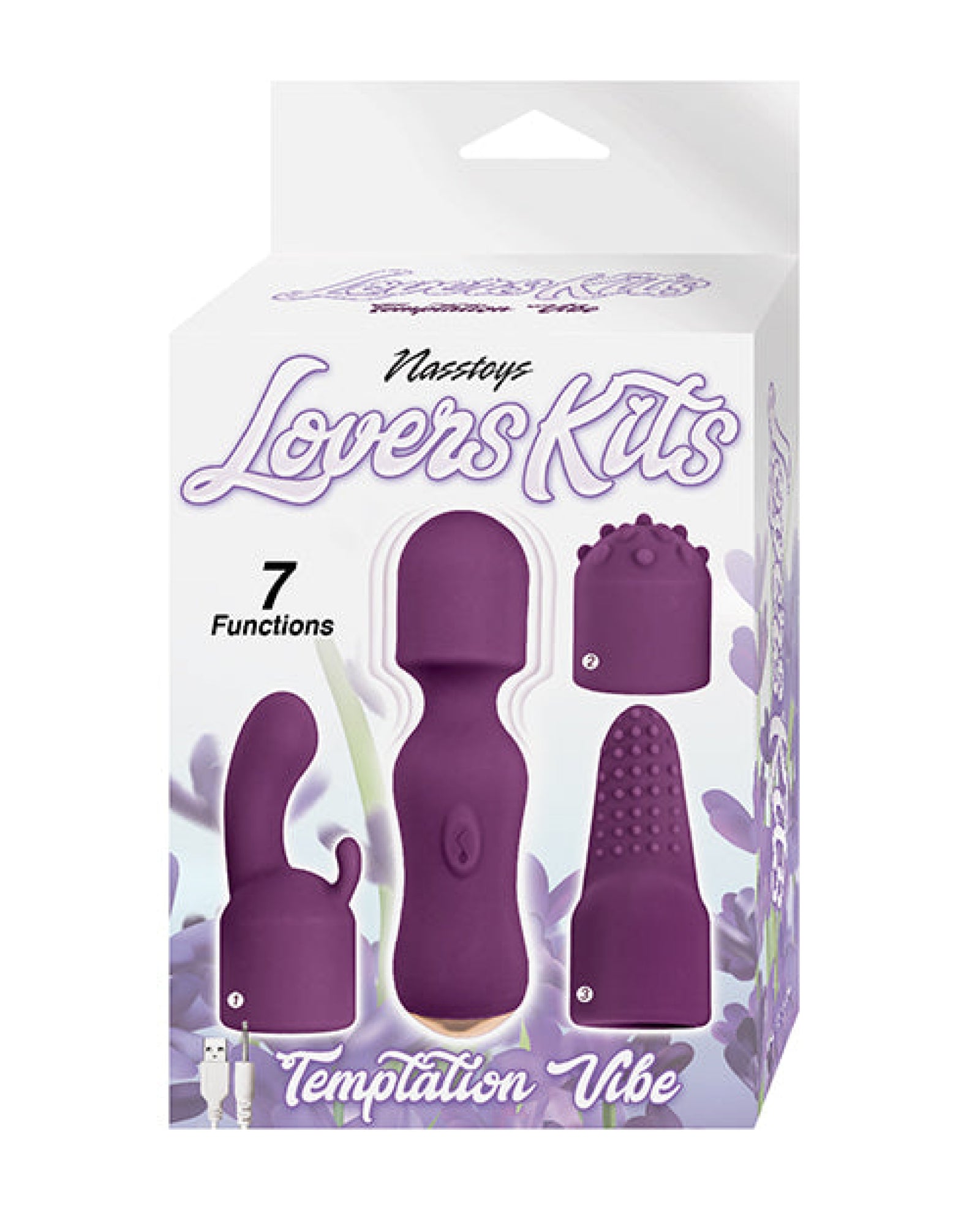 Lovers Kits Temptation Vibe - Eggplant Nasstoys