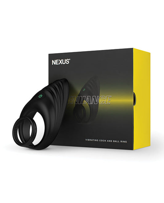 Nexus Enhance Cock & Ball Ring - Black Nexus 1657