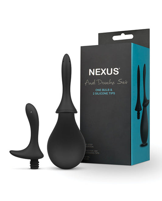 Nexus Anal Douche Set - Black Nexus 1657