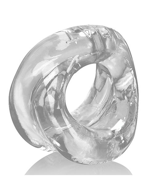 Oxballs Meat Padded Cock Ring - Clear Hunky Junk 1657