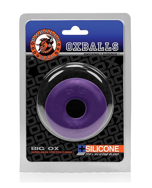 Oxballs Big Ox Cockring - Eggplant Ice Hunky Junk