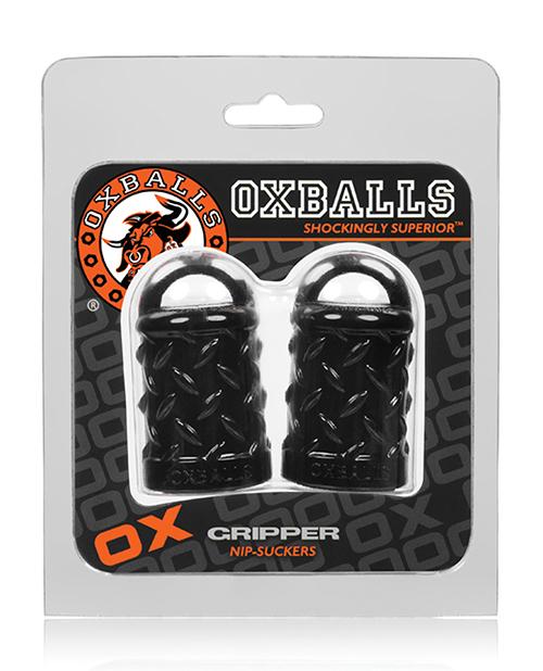 Oxballs Gripper Nipple Suckers - Black Hunky Junk