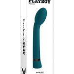 Playboy Pleasure On The Spot G-spot Vibrator - Deep Teal Playboy