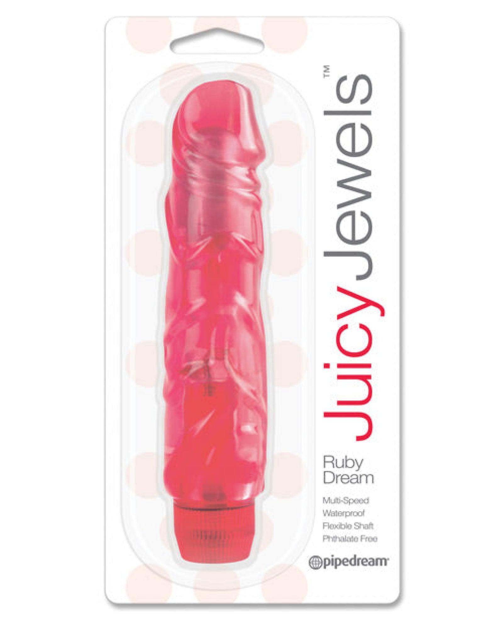 Juicy Jewels Ruby Dream Vibrator - Red Pipedream®