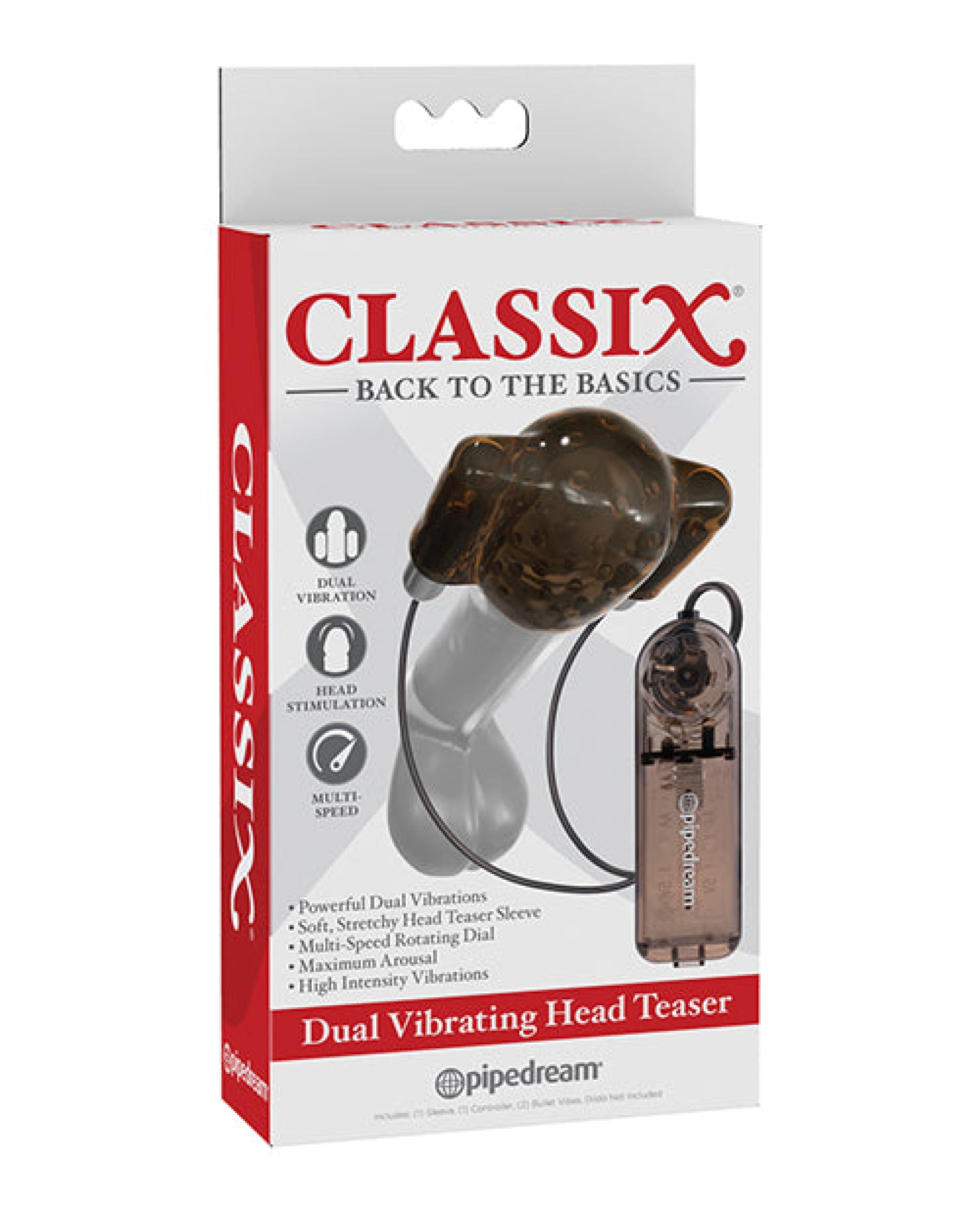 Classix Dual Vibrating Head Teaser Pipedream®