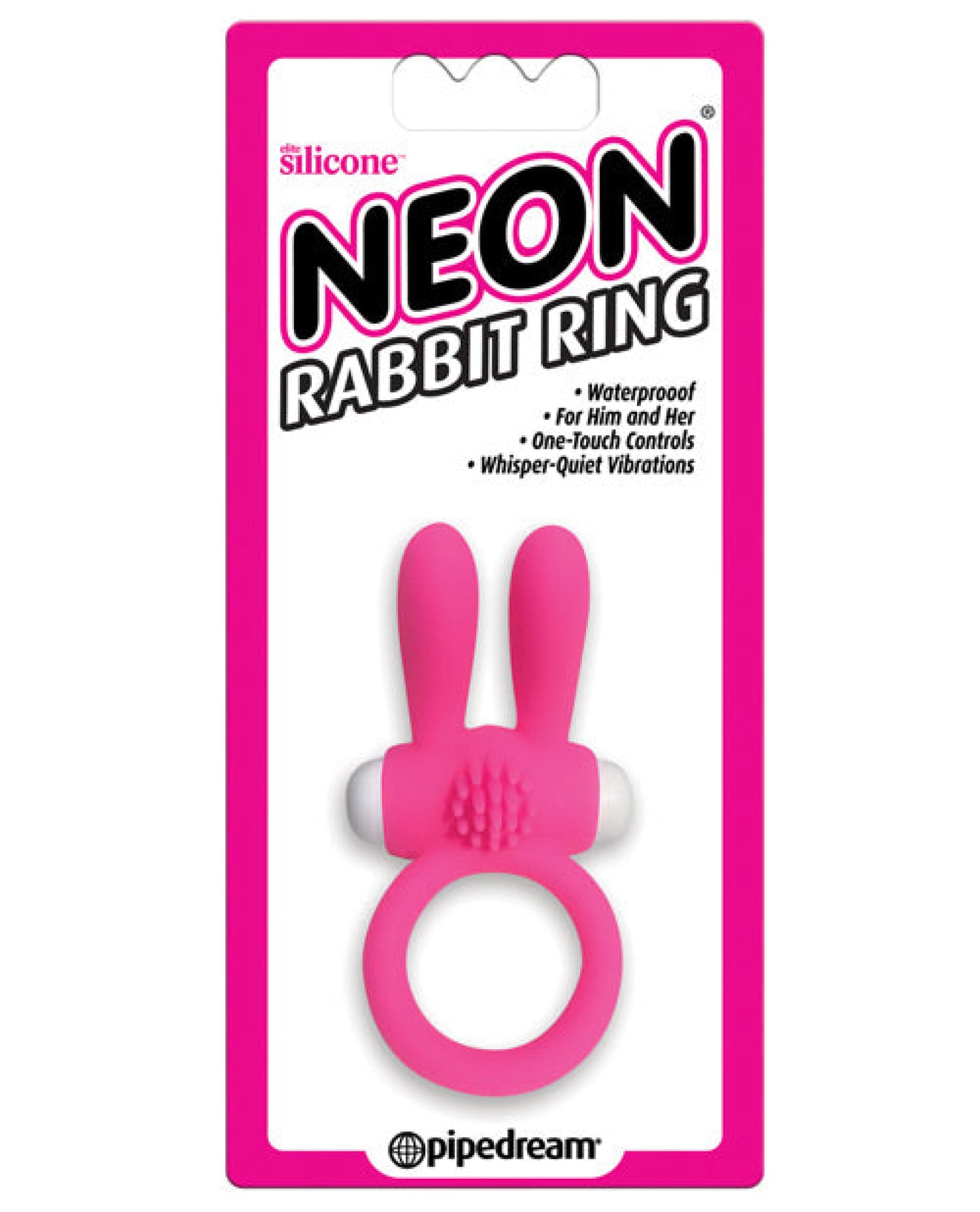 Neon Luv Touch Rabbit Ring Pipedream®
