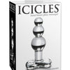 Icicles No. 47 Hand Blown Glass Butt Plug - Clear Pipedream®