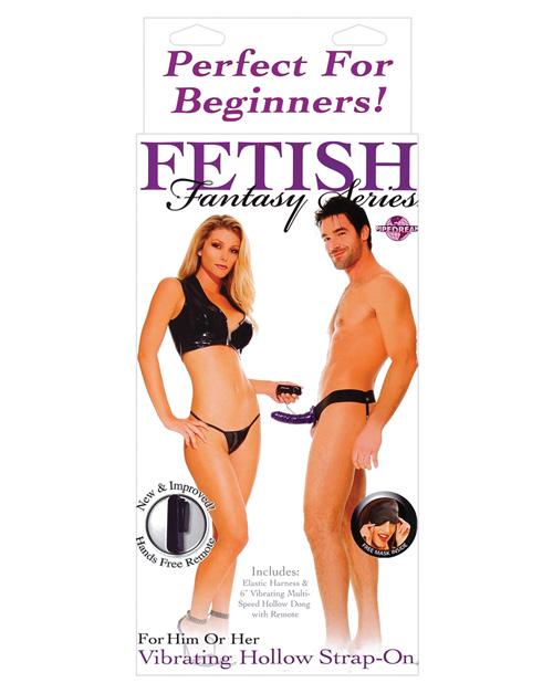 Fetish Fantasy Series For Him Or Her Vibrating Hollow Strap On Pipedream®