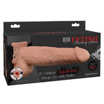 "Fetish Fantasy Series 9"" Hollow Squirting Strap On W/balls" Pipedream®