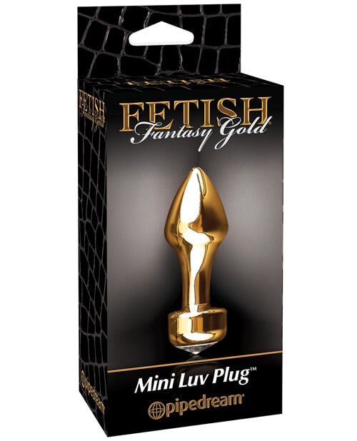 Fetish Fantasy Gold Mini Luv Plug - Gold Pipedream®