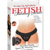 Fetish Fantasy Series Hanky Spank Me Plus Size Vibrating Panties - Black Pipedream®