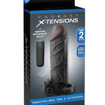 Fantasy X-tensions Vibrating Real Feel Extension W/ball Strap Pipedream®
