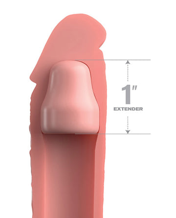 Fantasy X-tensions Elite 7" Sleeve W-1" Plug - Light Pipedream®