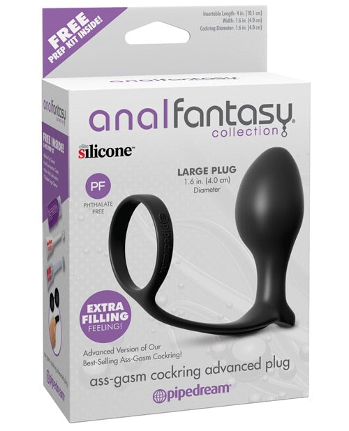 Anal Fantasy Collection Ass Gasm Advanced Plug W-cockring Pipedream® 1657