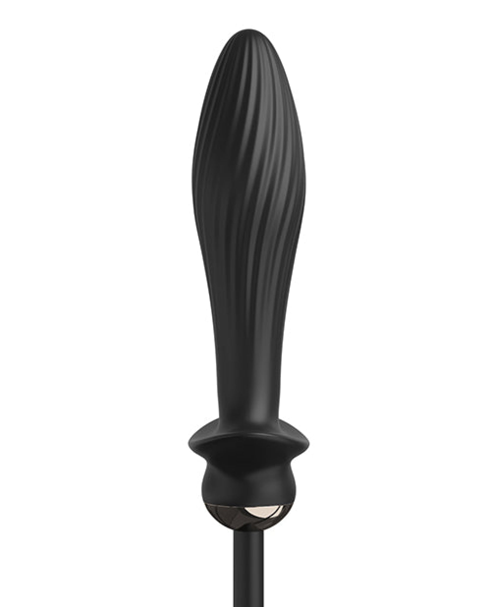 Anal Fantasy Elite Collection Auto Throb Inflatable Vibrating Plug - Black Pipedream®