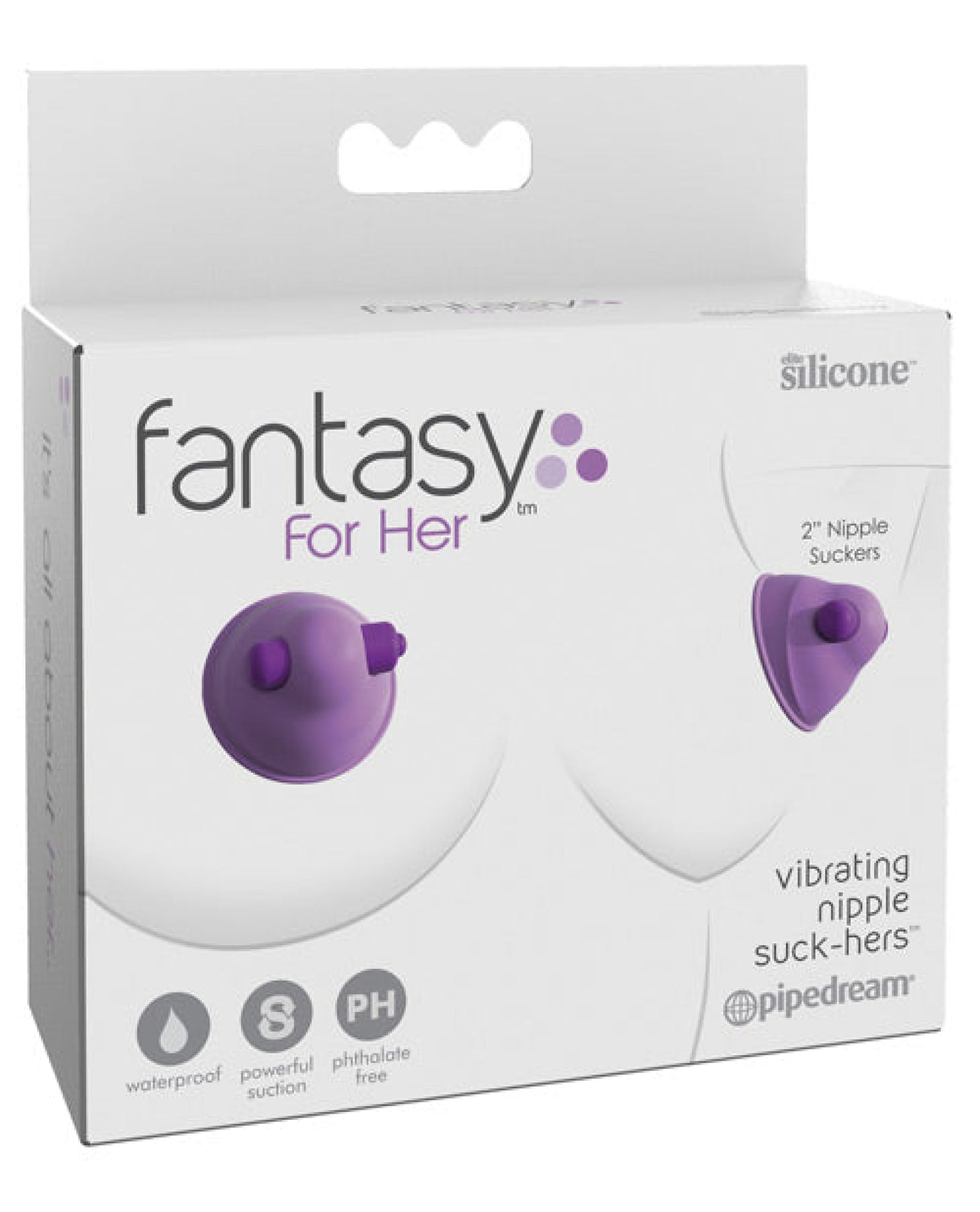 Fantasy For Her Vibrating Nipple Suck-hers Pipedream®