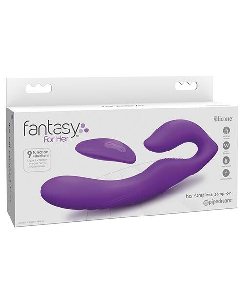 Fantasy For Her Ultimate Strapless Strap On - Purple Pipedream®