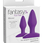 Fantasy For Her Designer Love Plug Set - Purple Pipedream®