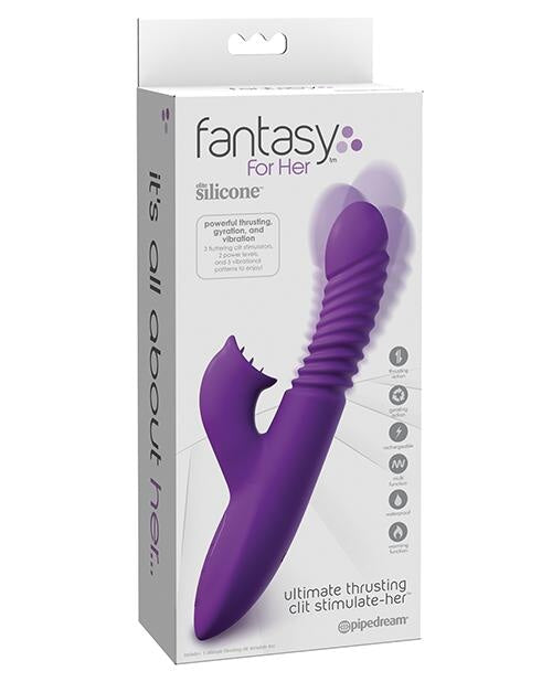 Fantasy For Her Ultimate Thrusting Clit Stimulate-her - Purple Pipedream®