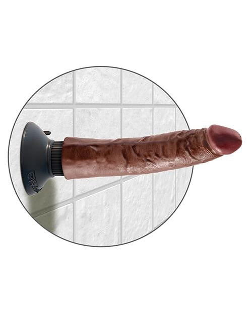 "King Cock 7"" Vibrating Cock" Pipedream®