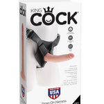 "King Cock Strap-on Harness W/7"" Cock" Pipedream®