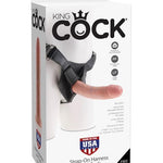"King Cock Strap On Harness W/8"" Cock" Pipedream®