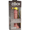 King Cock Elite 6" Dual Density Vibrating Silicone Cock Pipedream®