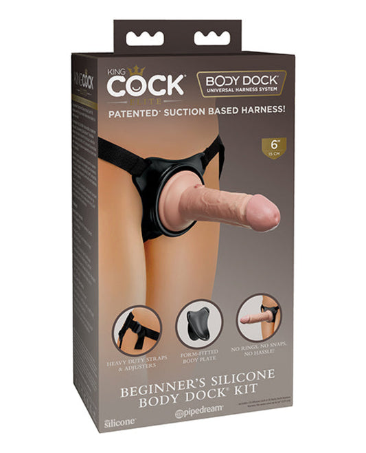 King Cock Elite Beginner's Silicone Body Dock Kit King Cock® 1657