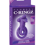 Fantasy C-ringz Lovely Licks Couples Ring  - Purple Pipedream®
