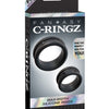 Fantasy C-ringz Max Width Silicone Rings - Black Pipedream®