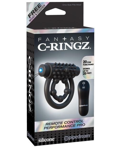 Fantasy C-ringz Remote Control Performance Pro - Black Pipedream®