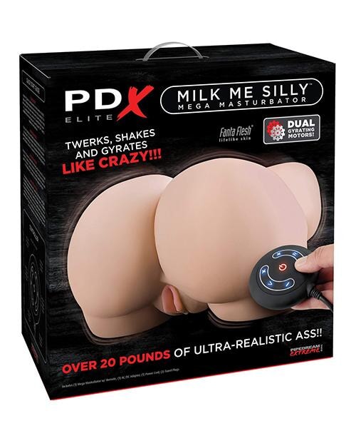 Pdx Elite Milk Me Silly Mega Masturbator - Ivory PDX Elite