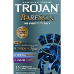 Trojan Bareskin Everythin Condom - Variety Pack Of 10 Trojan