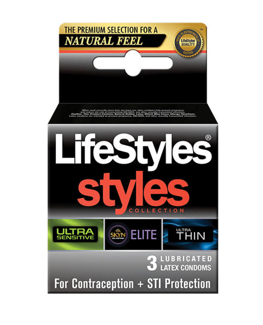 Lifestyles Styles 3-in-1 Collection - Pack Of 3 Lifestyles 1657