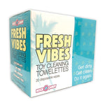 Rock Candy Fresh Vibes Toy Cleaning Towelettes - Box Of 20 Rock Candy