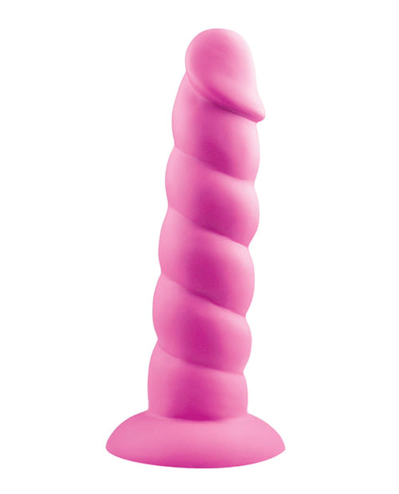 Rock Candy Suga Daddy Silicone Dildo - Pink Rock Candy