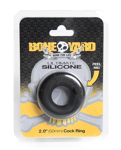 Boneyard Ultimate Silicone Ring - Black Boneyard