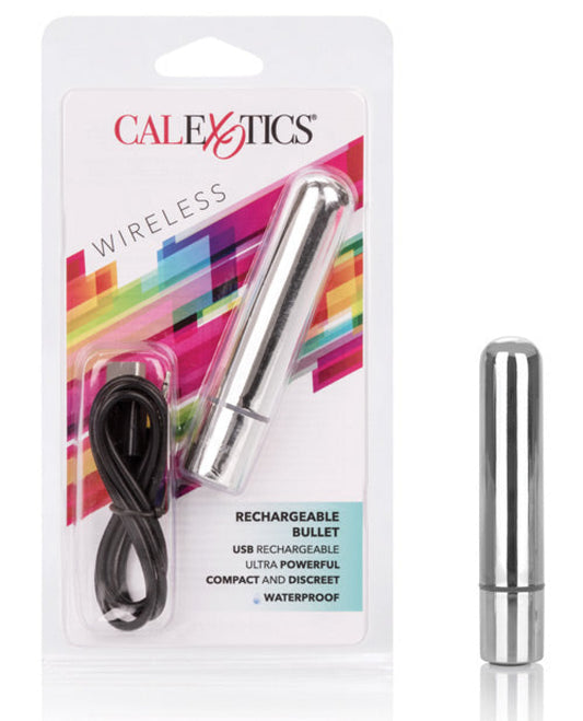 Rechargeable Bullet - Silver California Exotic Novelties 1657