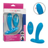 Silicone Pulsing Pleaser W-remote - Blue California Exotic Novelties