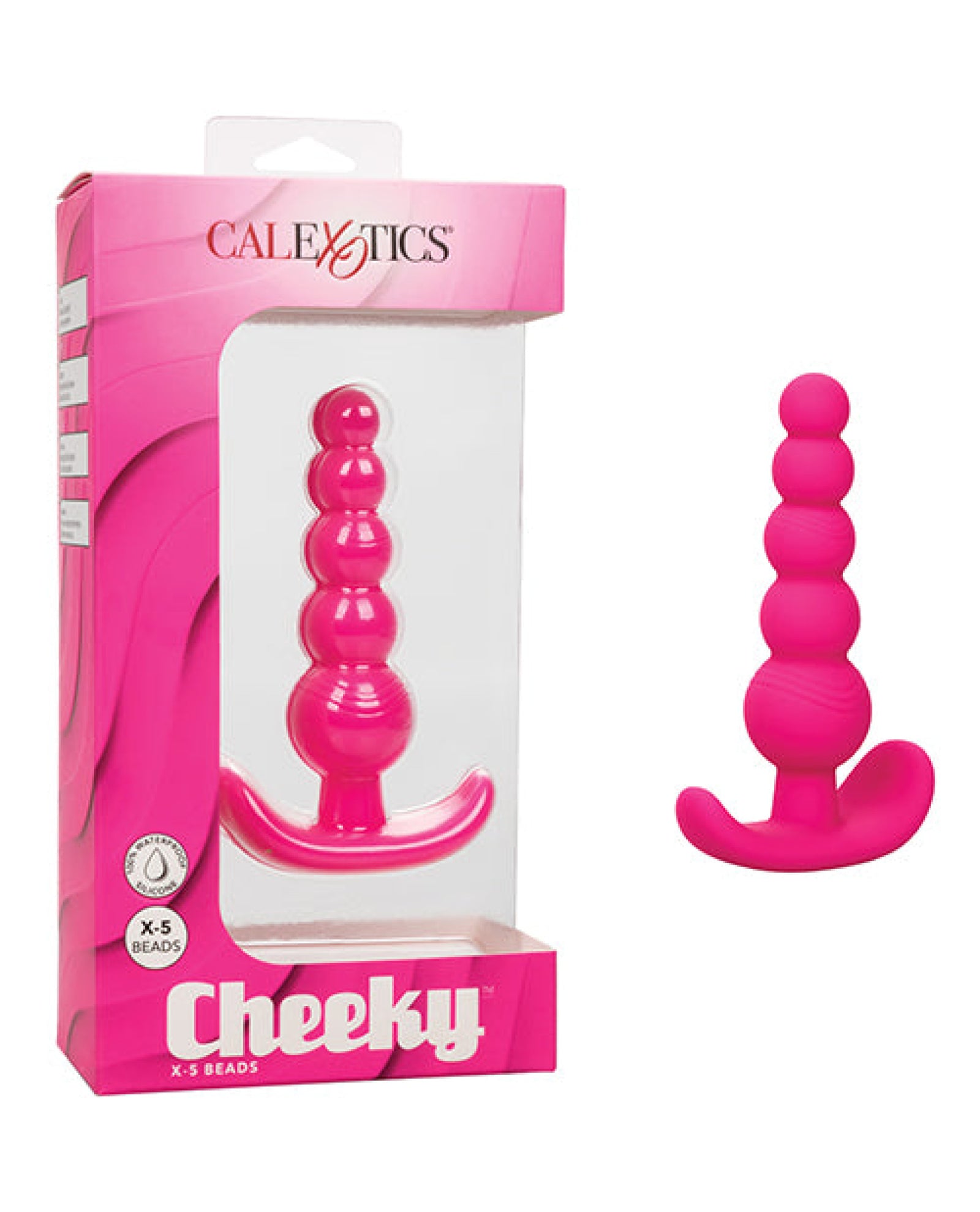 Cheeky X-5 Beads - Pink California Exotic Novelties