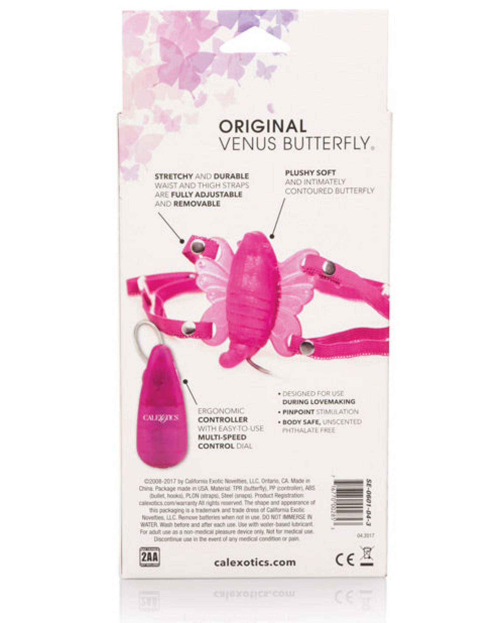 Venus Butterfly - Pink California Exotic Novelties
