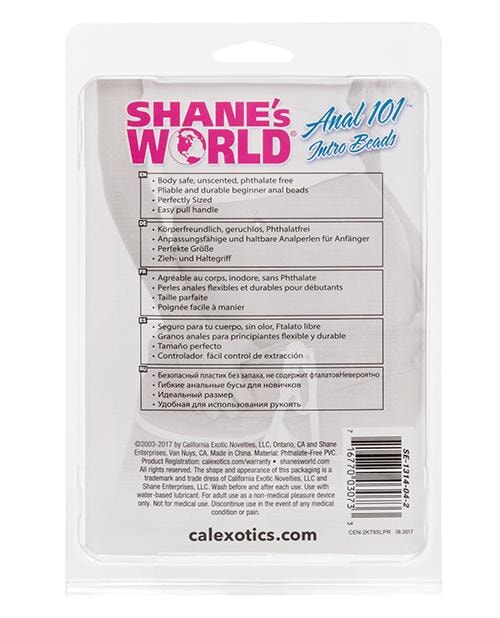 Shane's World Anal 101 Intro Beads California Exotic Novelties