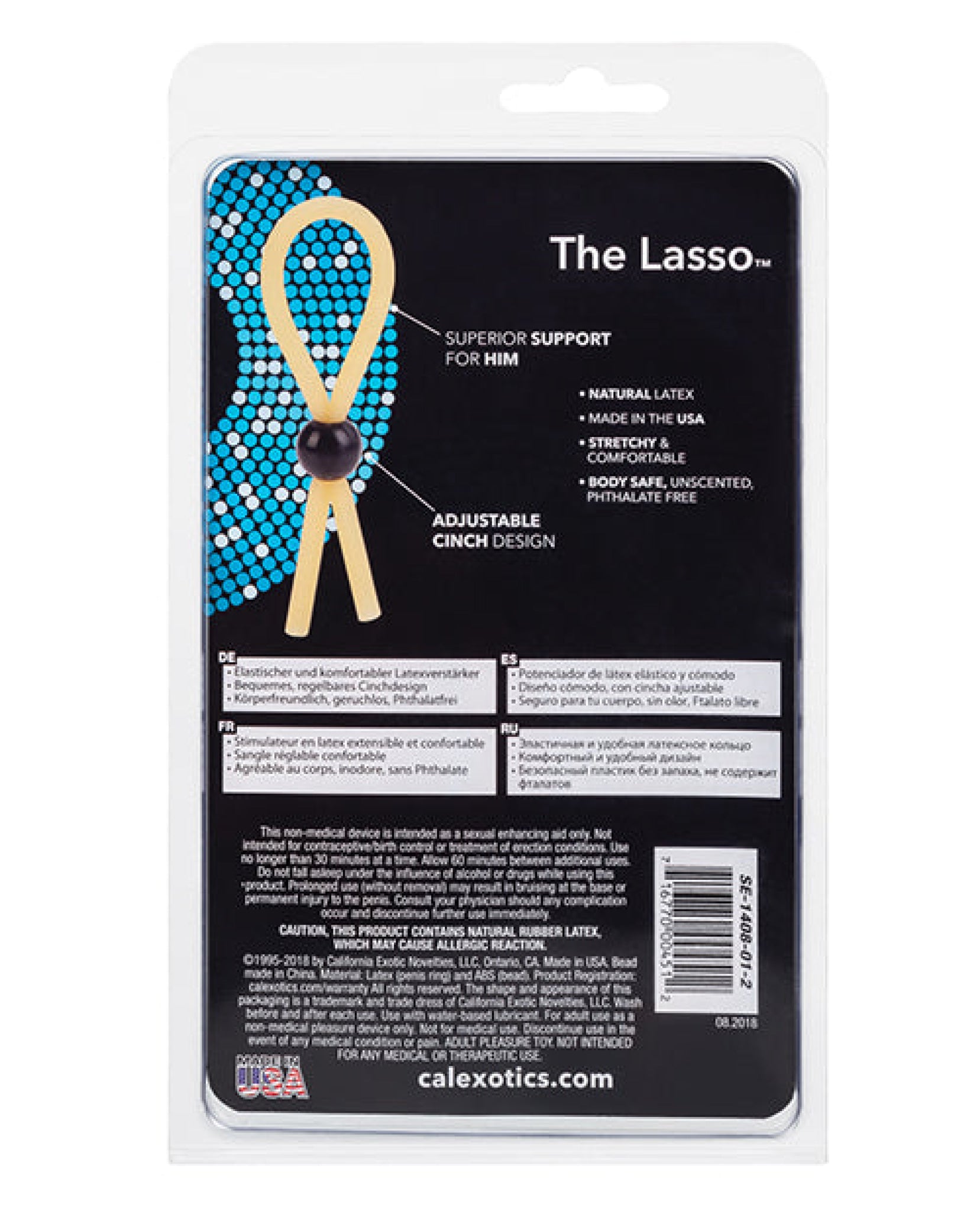 The Lasso Erection Keeper - Ivory California Exotic Novelties