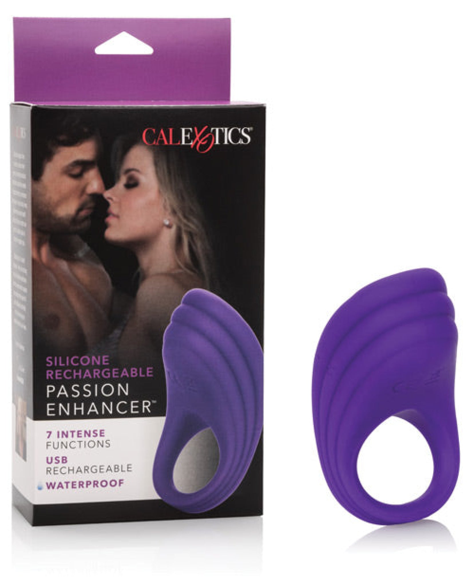 Silicone Rechargeable Passion Enhancer - Purple California Exotic Novelties